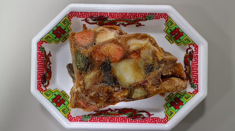 液体凍結機リセラで急速冷凍した酢豚